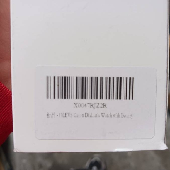 Gold and Silver Watch with Green Dial - Picture 4 of 4